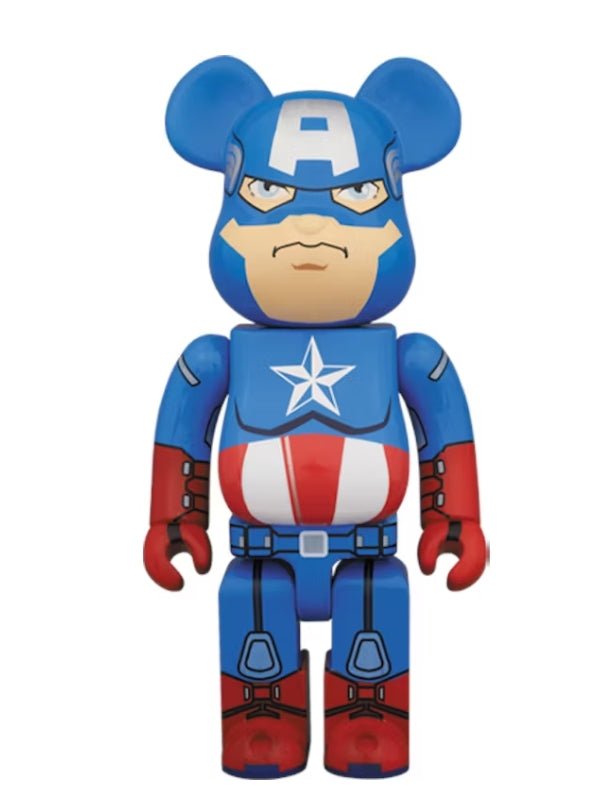 Capitan America Bearbrick 400% - Olm collectibles