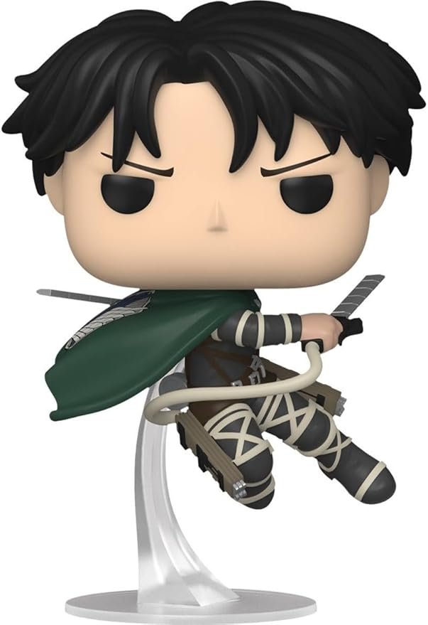 Funko - Attack on Titan - 1315 Captain Levi Ackerman Pop! Vinyl Figure AAA Anime Exclusive - Olm collectibles