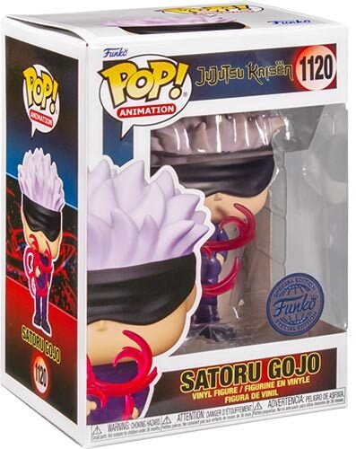 Funko Jujutsu Kaisen POP! Animation 1120 Satoru Gojo Exclusive Vinyl Figure - Olm collectibles