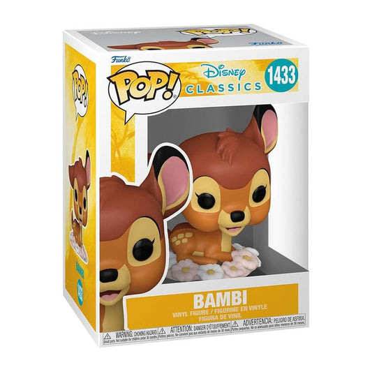Funko Pop 1433 Bambi 80th Anniversary + Protector: Pop! Disney Classics Vinyl Figure - Olm collectibles