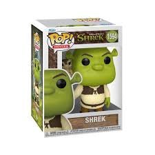 Funko Pop 1594 Shrek + Protector: DreamWorks 30th Anniversary Pop! Movies Vinyl Figure - Olm collectibles