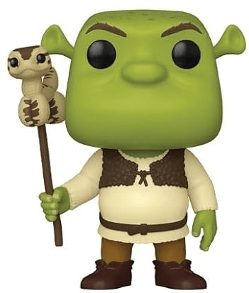 Funko Pop 1594 Shrek + Protector: DreamWorks 30th Anniversary Pop! Movies Vinyl Figure - Olm collectibles
