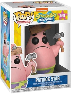 Funko POP! 559 Patrick Star - Animation Vinyl Figure - Olm collectibles