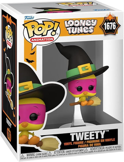 Funko POP! Animation: 1676 Tweety Bird - (Witch) - Looney Tunes - Collectable Vinyl Figure - Olm collectibles