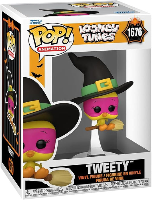 Funko POP! Animation: 1676 Tweety Bird - (Witch) - Looney Tunes - Collectable Vinyl Figure - Olm collectibles