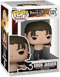 Funko POP! Animation: Attack on Titan - 1321 Eren Jeager - Collectable Vinyl Figure - Olm collectibles