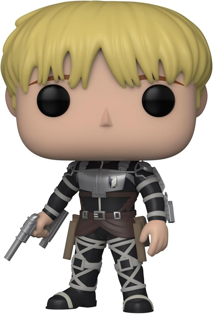 Funko POP! Animation: Attack on Titan - 1447 Armin Arlert - 1/6 Odds for Rare Chase Variant - Collectable Vinyl Figure - Olm collectibles