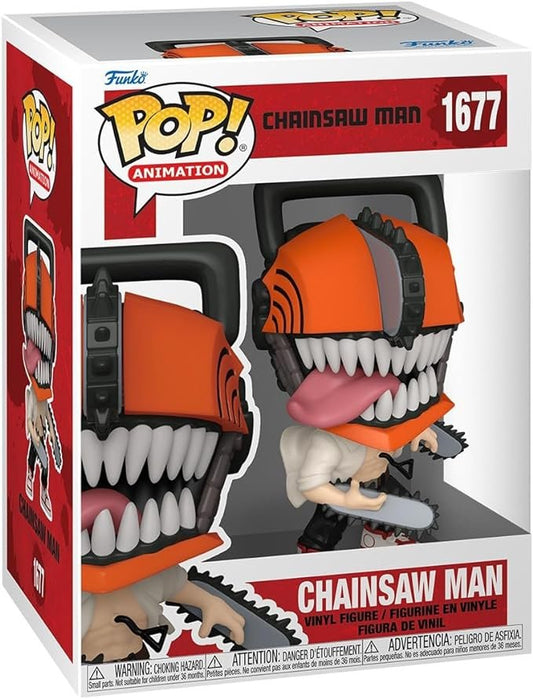 Funko POP! Animation - CSM - 1677 Chainsaw Man - 1/6 Odds for Rare Chase Variant - Bloody - Collectable Vinyl Figure - Olm collectibles