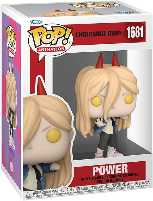 Funko POP! Animation: CSM - 1681 Power - Chainsaw Man - Collectable Vinyl Figure - Olm collectibles