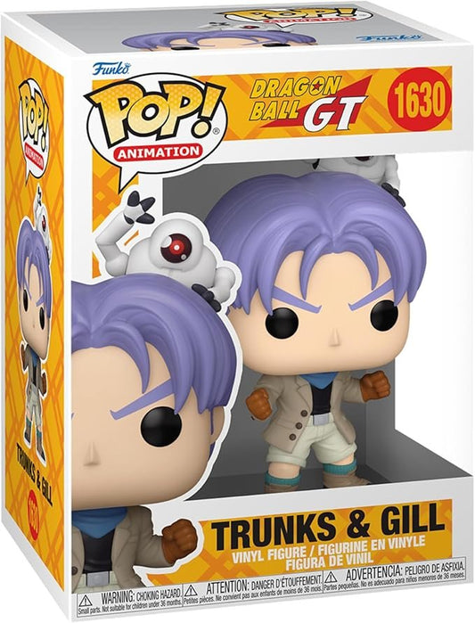 Funko POP! Animation: DBGT - 1630 Trunks & Gill - Dragon Ball - Collectable Vinyl Figure - Olm collectibles