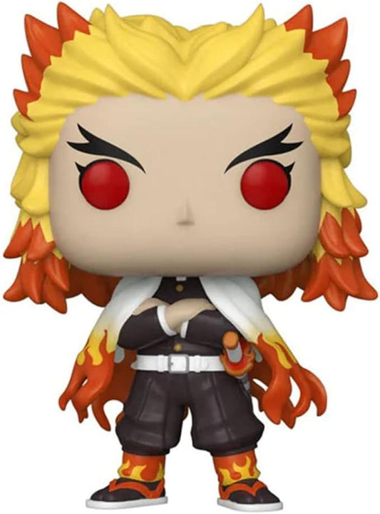 Funko POP! Animation: Demon Slayer - 1308 Kyojuro Rengoku - Collectable Vinyl Figure - Olm collectibles
