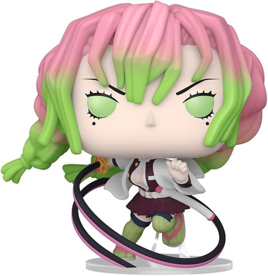 Funko Pop Animation: Demon Slayer - 1852 Mitsuri Kanroji - (Attack) - Collectable Vinyl Figure - Olm collectibles