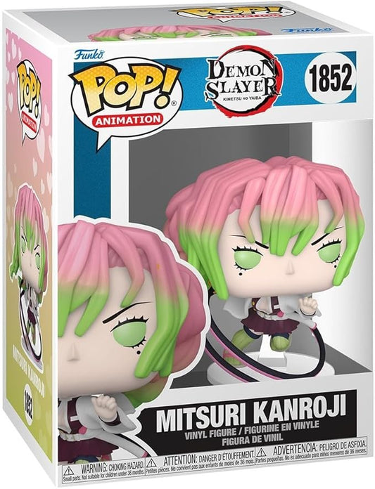 Funko Pop Animation: Demon Slayer - 1852 Mitsuri Kanroji - (Attack) - Collectable Vinyl Figure - Olm collectibles