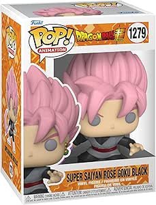 Funko Pop! Animation: Dragon Ball Super - 1279 Super Saiyan Rose Goku Black with Translucent Scythe - Olm collectibles