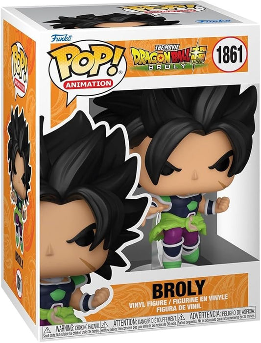 Funko Pop! Animation: Dragon Ball Super: 1861 Broly - Broly - Olm collectibles