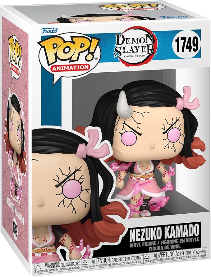 Funko POP Animation: DS - 1749 Nezuko Kamado - (Demon Form) - Demon Slayer - Collectable Vinyl Figure - Olm collectibles