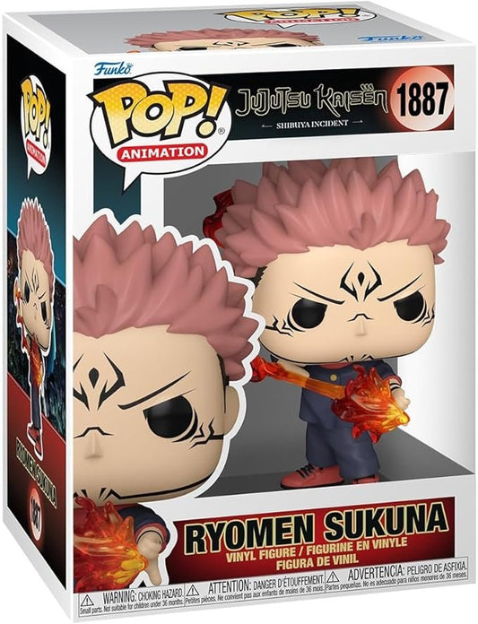 Funko Pop Animation: JJK - 1887 Sukuna - (Fire Arrow) - Jujutsu Kaisen - Collectable Vinyl Figure - Olm collectibles