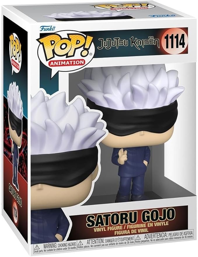 Funko Pop Animation: Jujutsu Kaisen - 1114 Satoru Gojo - Collectable Vinyl Figure - Olm collectibles