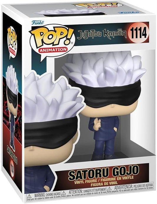 Funko Pop Animation: Jujutsu Kaisen - 1114 Satoru Gojo - Collectable Vinyl Figure - Olm collectibles