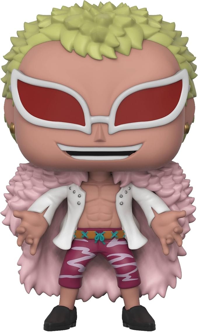 Funko Pop Animation: One Piece - 400 Donquixote Doflamingo Collectible Figure, Multicolor - Olm collectibles