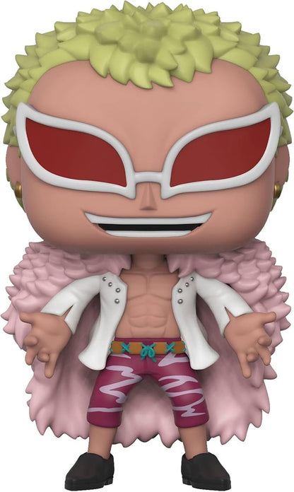 Funko Pop Animation: One Piece - 400 Donquixote Doflamingo Collectible Figure, Multicolor - Olm collectibles