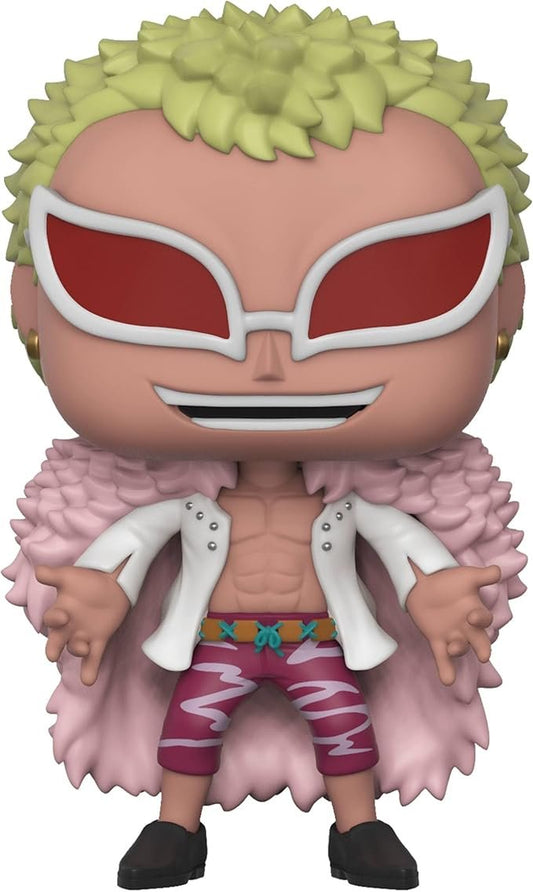 Funko Pop Animation: One Piece - 400 Donquixote Doflamingo Collectible Figure, Multicolor - Olm collectibles