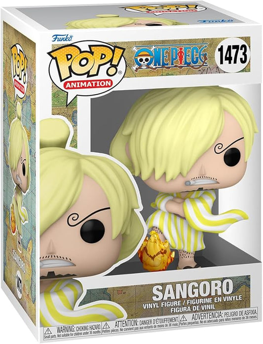 Funko POP! Animation: One Piece - Vinsmoke Sanji - 1473 Sangoro - (Wano) - Collectable Vinyl Figure - Olm collectibles