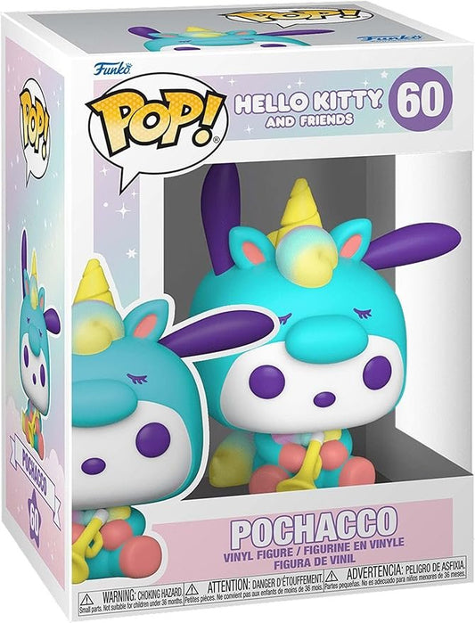 Funko Pop! Animation: Sanrio: Hello Kitty - 60 Pochacco Unicorn Party - Olm collectibles