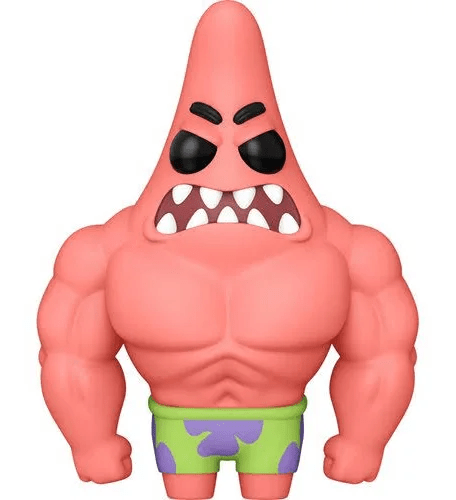 Funko Pop Animation: Spongebob Squarepants 25th Anniversary - Fry Cook Games 1668 Patrick Star - Collectable Vinyl Figure - Olm collectibles