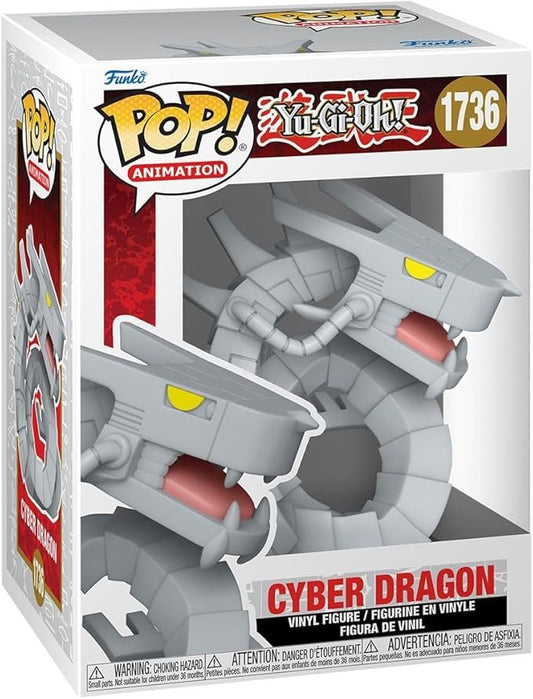 Funko POP Animation: Yu - Gi - Oh - 1736 Cyber Dragon - Collectable Vinyl Figure - Olm collectibles