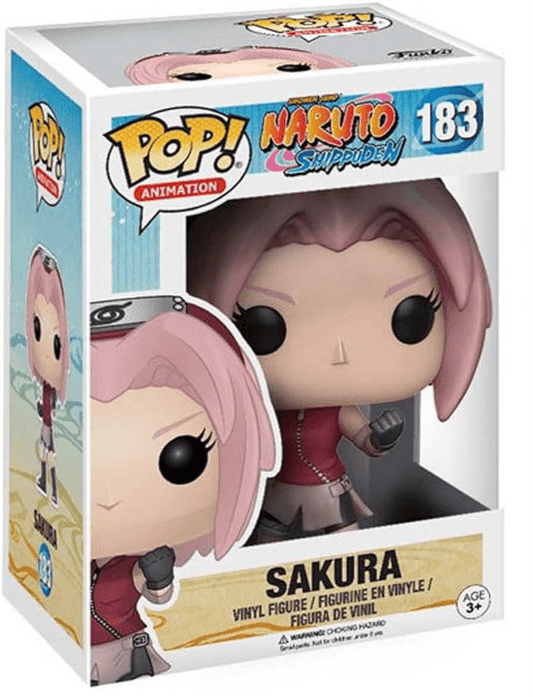 Funko POP Anime: Naruto Shippuden 183 Sakura Toy Figure - Olm collectibles