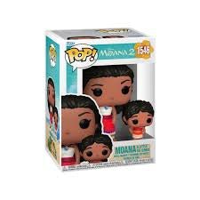 Funko POP & Buddy: Moana 2 - 1546 Moana & Simea - Collectable Vinyl Figure - Olm collectibles