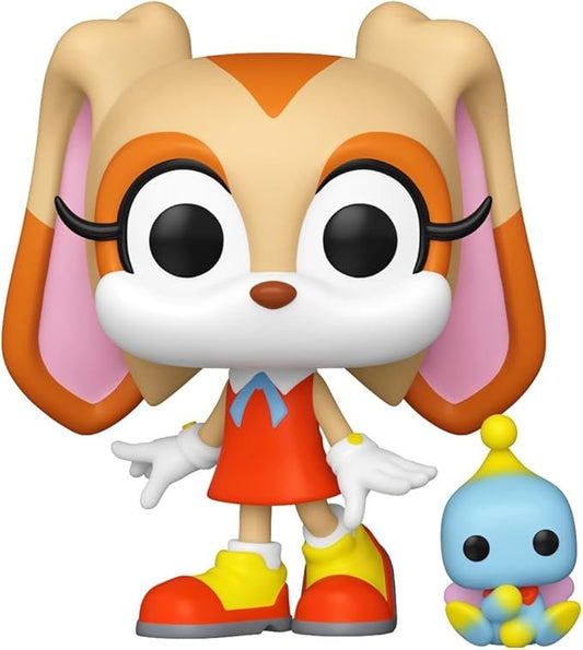 Funko POP & Buddy: Sonic - 1034 Cream with Cheese - Sonic The Hedgehog - Collectable Vinyl Figure - Olm collectibles