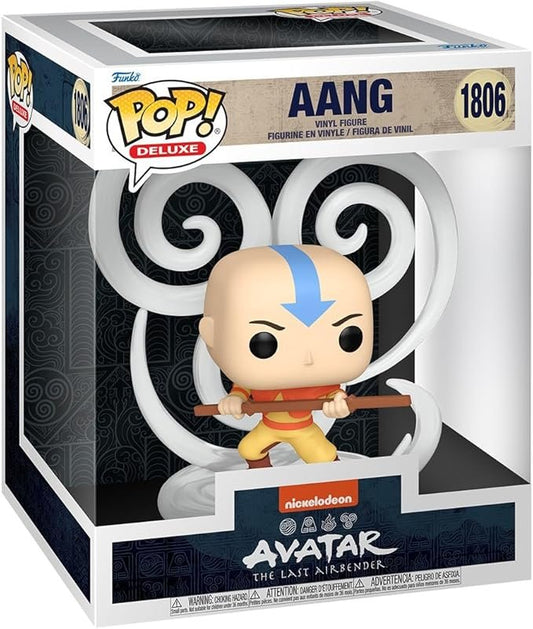 Funko Pop Deluxe: Avatar The Last Airbender - 1806 Aang - Collectable Vinyl Figure - Olm collectibles