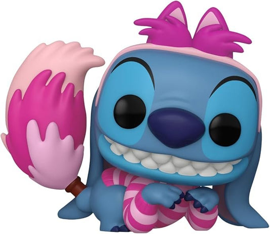 Funko Pop! Disney: 1460 Stitch in Costume - Alice in Wonderland, Stitch as Cheshire Cat - Olm collectibles