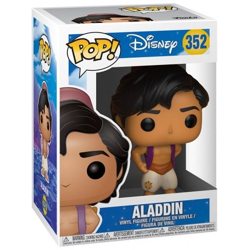 Funko Pop! Disney: 352 Aladdin Aladdin Collectible Figure - Olm collectibles