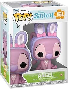 Funko Pop Disney: Easter - 1534 Angel - Lilo and Stitch - Collectable Vinyl Figure - Olm collectibles