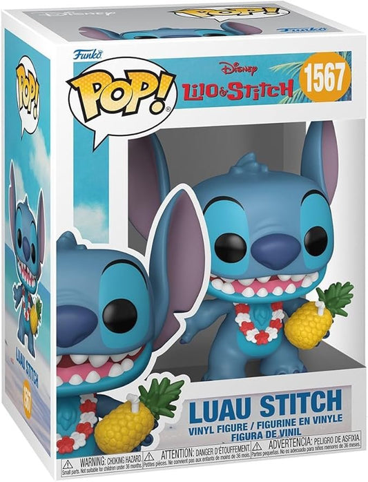 Funko Pop Disney: Lilo and Stitch - 1567 Luau Stitch - Collectable Vinyl Figure - Olm collectibles