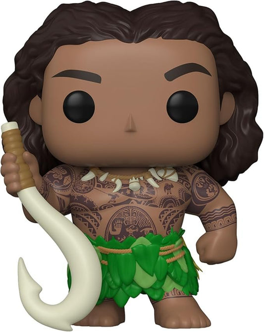 Funko POP Disney: Moana 2 - 1547 Maui - Collectable Vinyl Figure - Olm collectibles