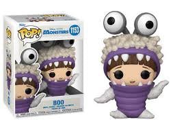 Funko POP Disney: Monsters Inc 20th - 1153 Boo with Hood Up, Multicolor - Olm collectibles