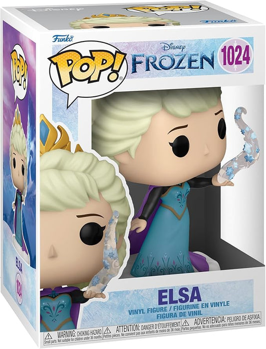 Funko POP! Disney: Ultimate Princess - 1024 Elsa - Disney Princesses - Collectable Vinyl Figure - Olm collectibles