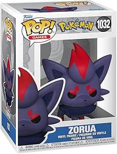 Funko Pop Games: Pokemon - 1032 Zorua - Collectable Vinyl Figure - Olm collectibles