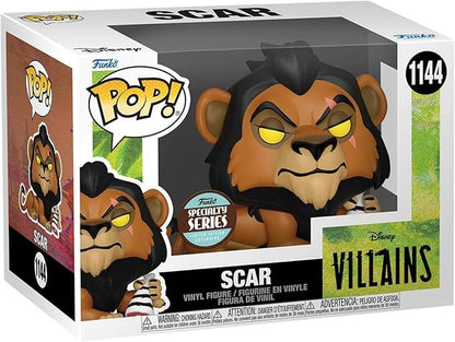Funko Pop ! Lion King: 1144 Scar W/Meat Specialty Series - Vinyl Figure - Olm collectibles