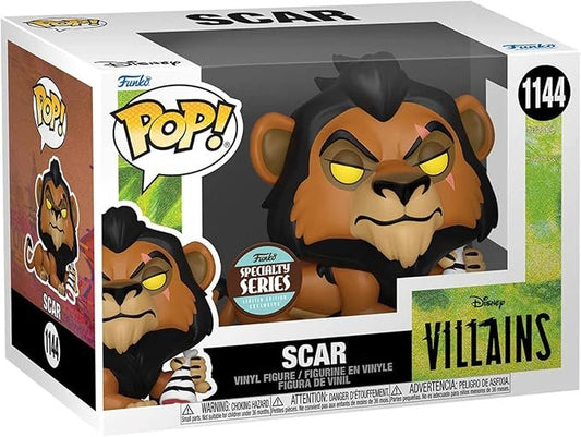 Funko Pop ! Lion King: 1144 Scar W/Meat Specialty Series - Vinyl Figure - Olm collectibles