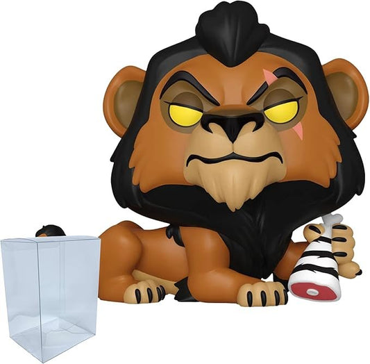 Funko Pop ! Lion King: 1144 Scar W/Meat Specialty Series - Vinyl Figure - Olm collectibles
