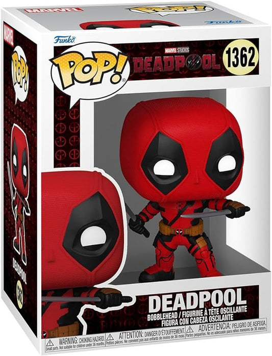 Funko POP! Marvel: Deadpool & Wolverine - 1362 Deadpool - Collectable Vinyl Figure - Olm collectibles