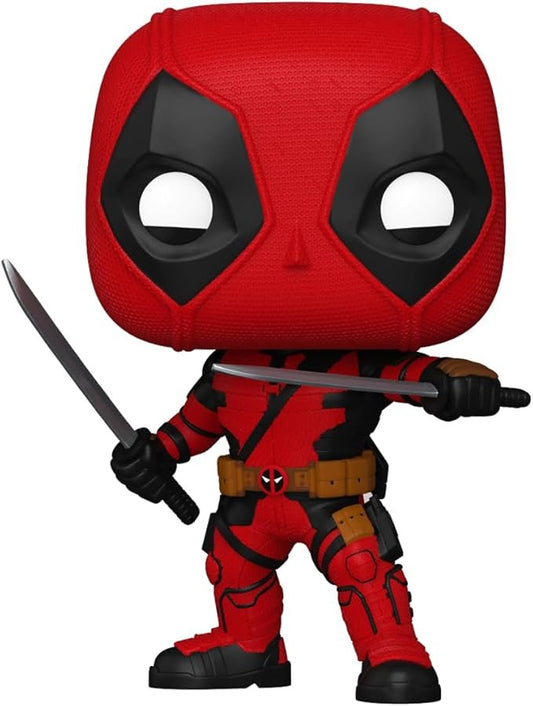 Funko POP! Marvel: Deadpool & Wolverine - 1362 Deadpool - Collectable Vinyl Figure - Olm collectibles