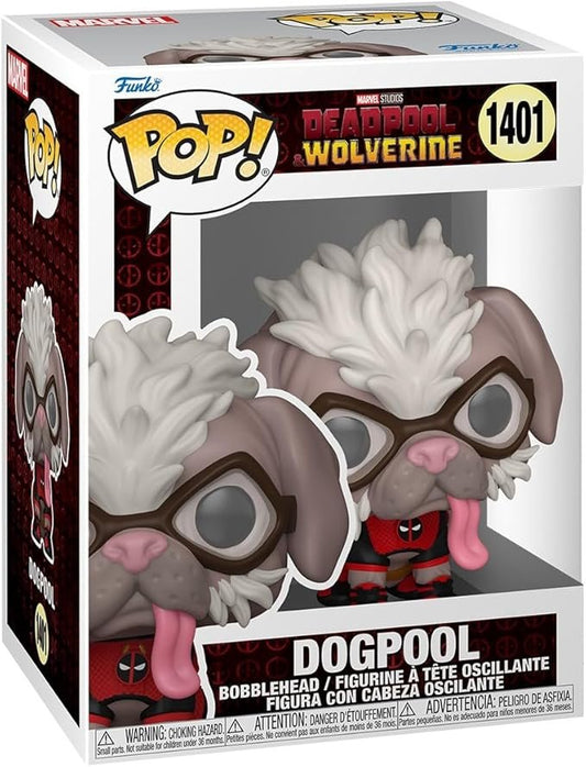 Funko POP! Marvel: Deadpool & Wolverine - 1401 Dogpool - Collectable Vinyl Figure - Olm collectibles
