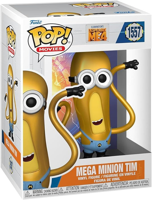 Funko POP! Movies: Despicable Me 4 – 1557 Super Tim - Despicable Me: Minions - Collectable Vinyl Figure - Olm collectibles