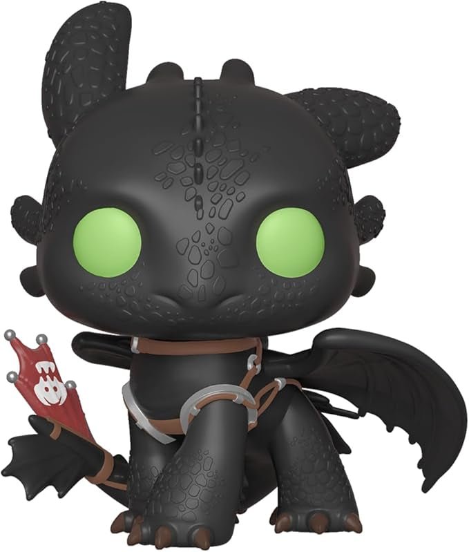Funko Pop Movies: How to Train Your Dragon 3 - 686 Toothless - How to Train Your Dragon - Collectable Vinyl Figure - Olm collectibles